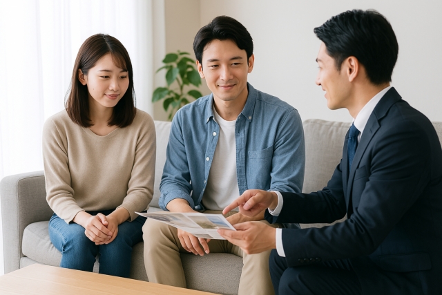株式会社ソーネスハウジングの相談風景
